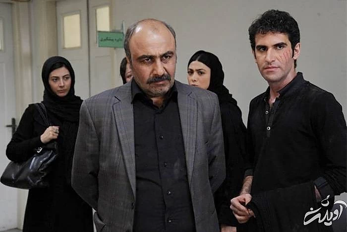 هوتن شکیبا و رضا عطاران در طبقه هساث هوتن شکیبا و رضا عطاران